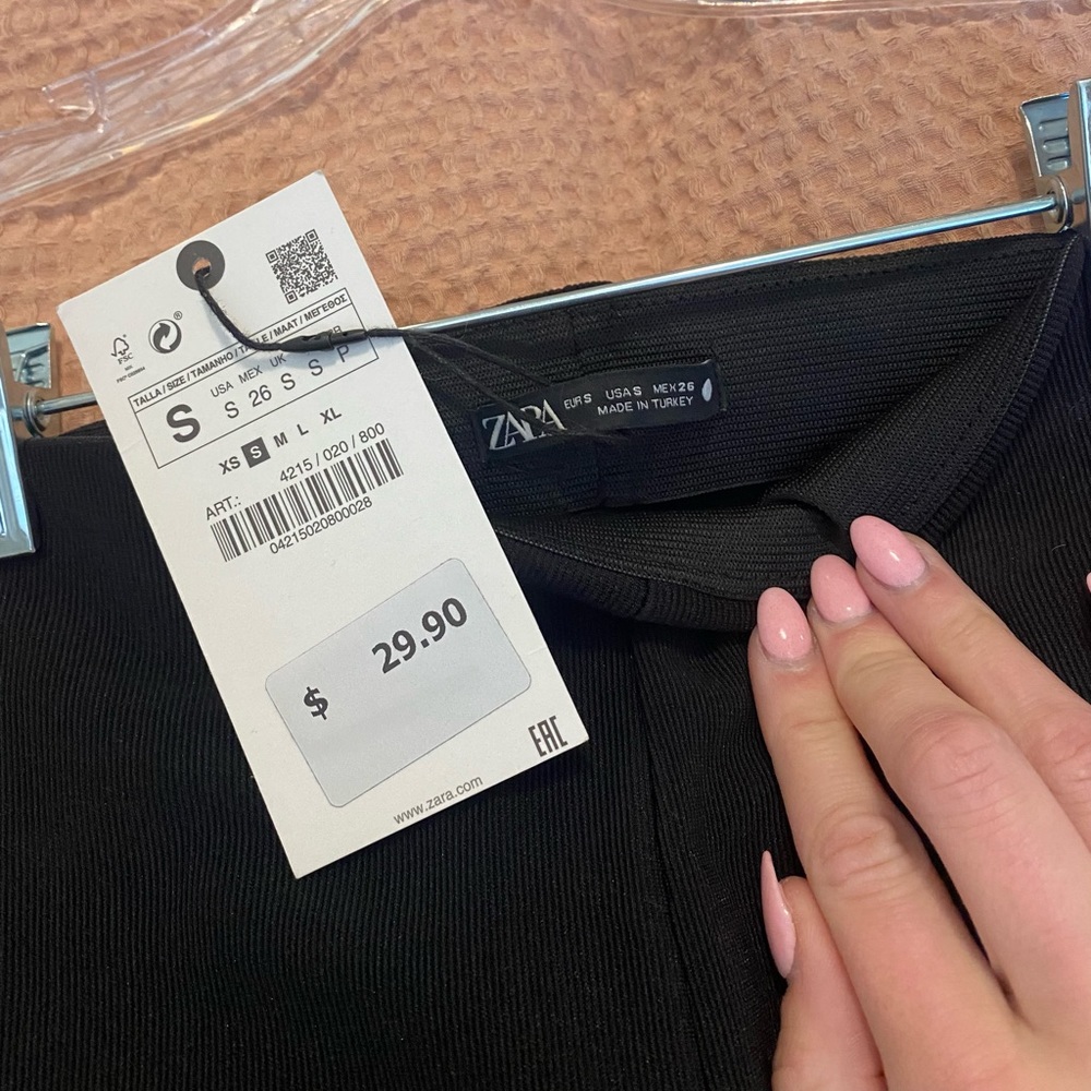 Zara Split Hem Pants - image 3